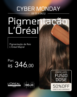 Pigmentação L'Oréal [Cyber Monday] De 01 a 04/12